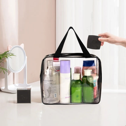 Clear Travel Toiletry Makeup Bag Multifunction Cosmetic Organizer Storage Pouch