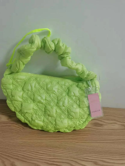 Cloud pleats, armpit bag, casual dumpling bag, one-shoulder crossbody bag, women