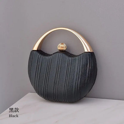 Clutch Bag Luxury Handbags For Women Elegant Round Shoulder Bag Female Small Party Evening Clutch Bag Purse Sac A Main
