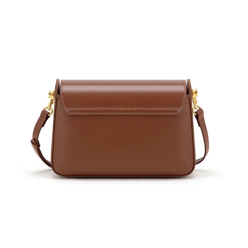 Cnoles Women Shoulder Bags Designer Handbags Genuine Leather Cross body Bag Woman Small Purses Female Clutch Purse
