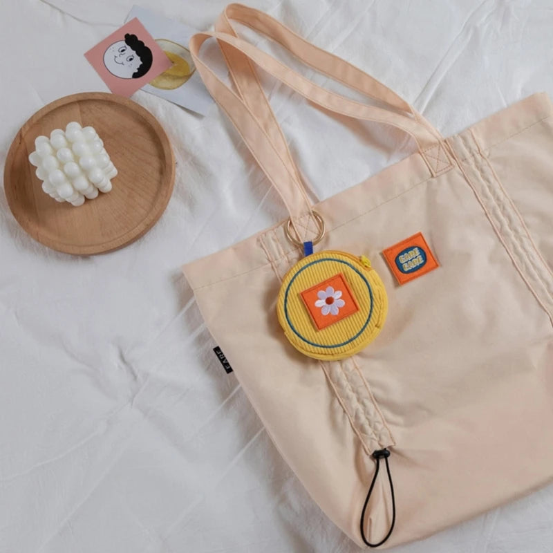 Coin Purse for Women Girls Headset Coin Change Zipper Wallet Bag Pendant