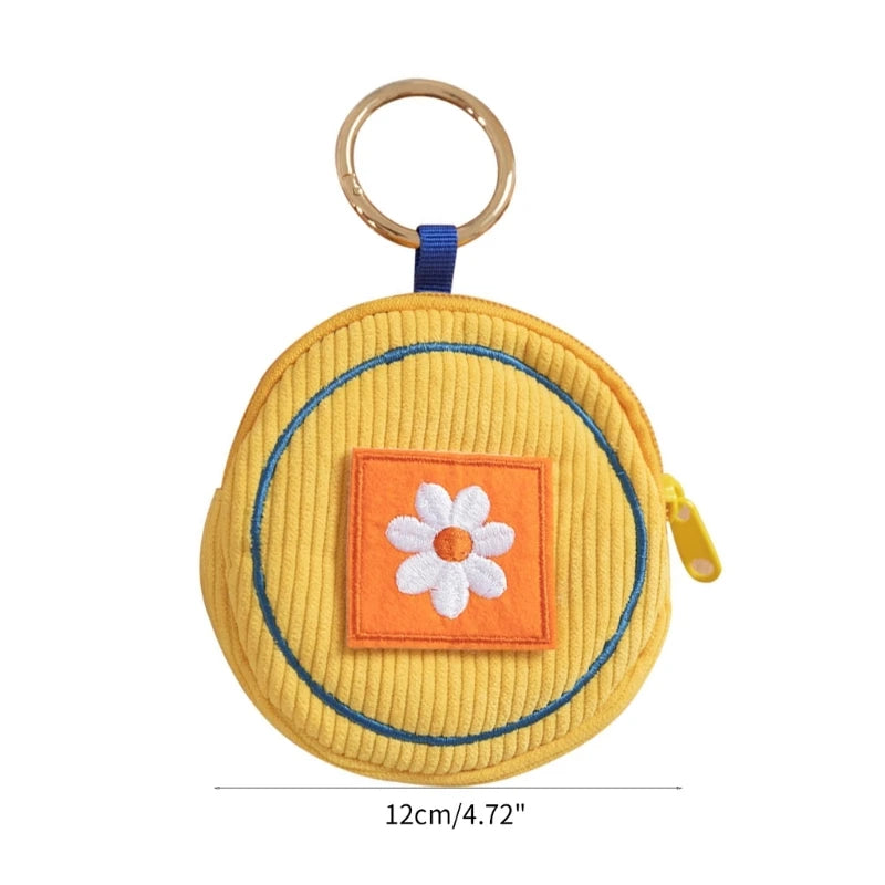 Coin Purse for Women Girls Headset Coin Change Zipper Wallet Bag Pendant