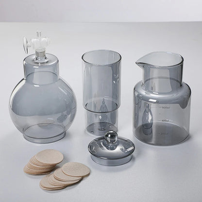 Cold Brew Coffee Maker Pot Set Drip Filter Ecocoffee Iced Tools Barista Hand-made Glass Coffee Maker Household Pour Over Kettle