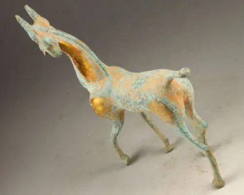 Collectables! China Old Dynasty Beautiful Handcrafted old Bronze Horse Statue