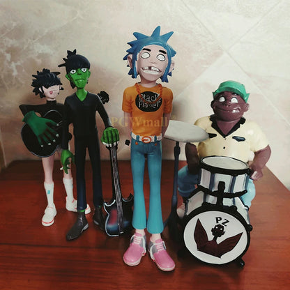 Collectible Figures Rock Band Set of 4 Resin Ornaments Home Decoration Accessories for Living Room Ornaments