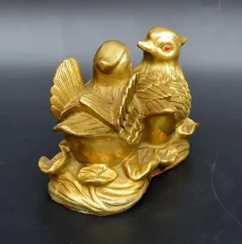 Collection archaize brass bat teapot craft statue