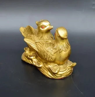 Collection archaize brass bat teapot craft statue