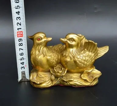 Collection archaize brass bat teapot craft statue