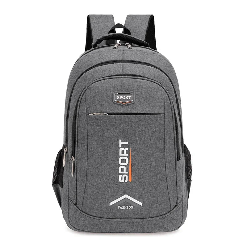 College Backpack Men Oxford Waterproof Large Capacity Business Laptop Computer Backpacks Boy Packsack Simple Travel Shoulder Bag