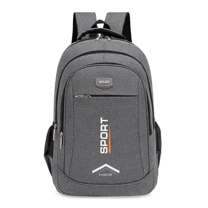 College Backpack Men Oxford Waterproof Large Capacity Business Laptop Computer Backpacks Boy Packsack Simple Travel Shoulder Bag