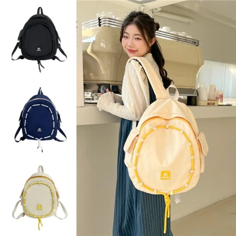 College Student Backpack Multi-purpose Outdoor Leisure Backpack Travel Bag High School Campus Schoolbag for Girls Daypack