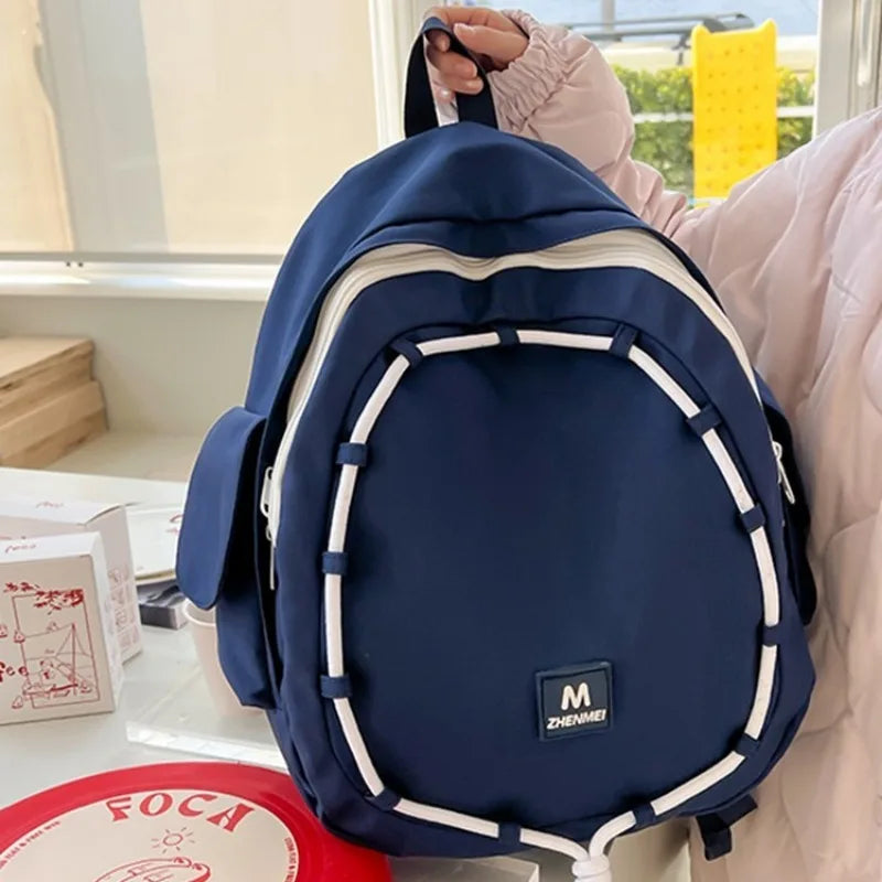 College Student Backpack Multi-purpose Outdoor Leisure Backpack Travel Bag High School Campus Schoolbag for Girls Daypack