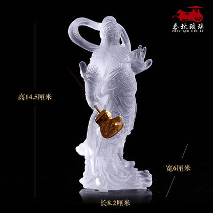Coloured glaze  Buddha Statue Skanda Guardian General Deva Guangong Kalan Bodhisattva The Four Heavenly kings door god
