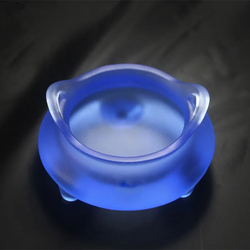 Coloured glaze Buddha hall ornament three-legged censer Xuande stove of Ming Dynasty incense stick incense burner