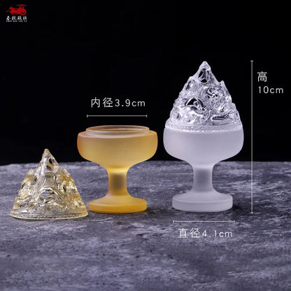 Coloured glaze incense burner Boshan furnace Incense burner household incense sandalwood agarwood Zen ornament