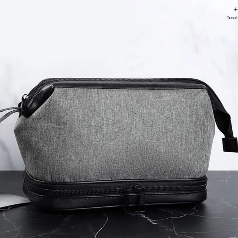 Compact Toiletry Bag for Men Makeup Cosmetic Bags Perfect for Business Trips