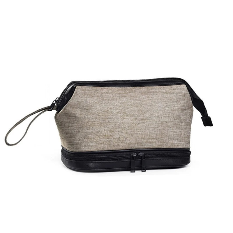 Compact Toiletry Bag for Men Makeup Cosmetic Bags Perfect for Business Trips