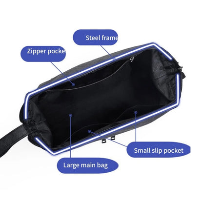 Compact Toiletry Bag for Men Makeup Cosmetic Bags Perfect for Business Trips