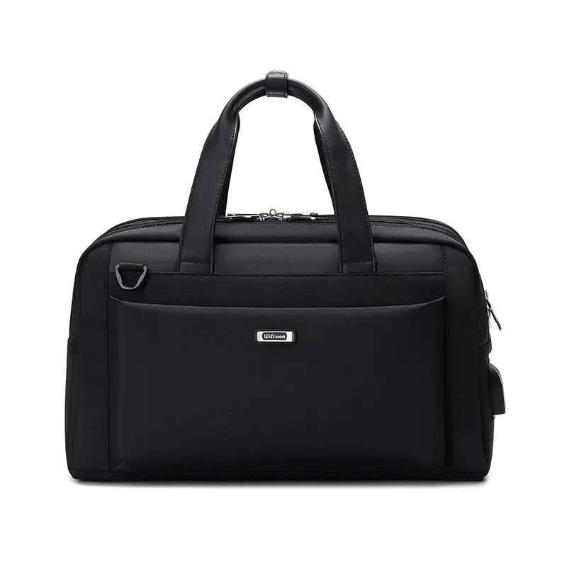 Compression pack Men's Briefcase High Quality Business Shoulder Bag Messenger Bag Office Tote 15.6 Inch Laptop Bag