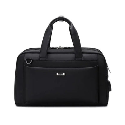 Compression pack Men's Briefcase High Quality Business Shoulder Bag Messenger Bag Office Tote 15.6 Inch Laptop Bag