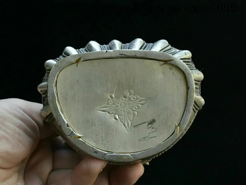 Concubine Tara Yab-Yum Buddha happiness angel Mandkesvara tibet Silver statues