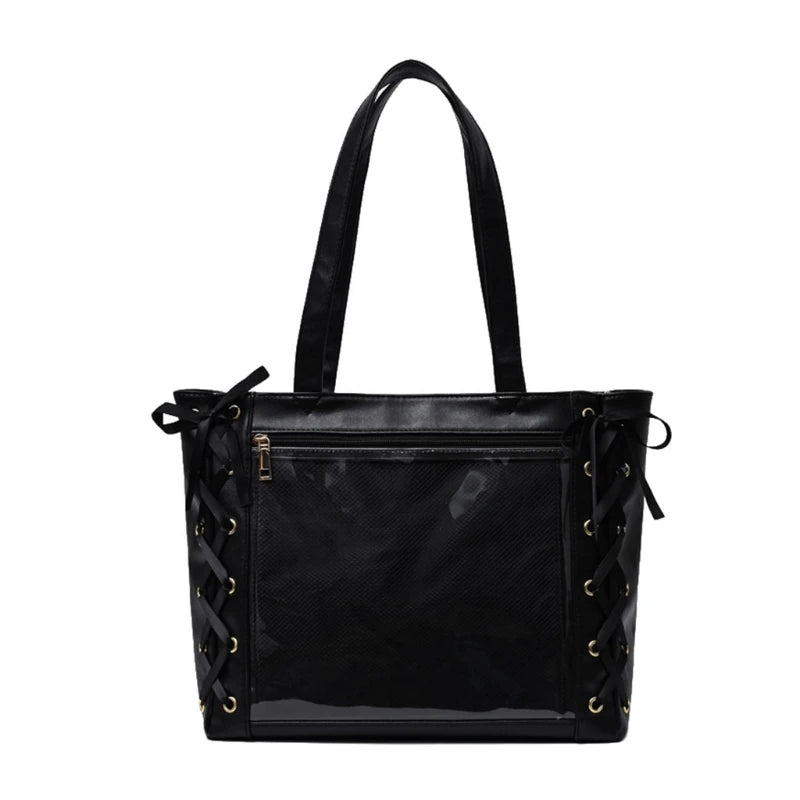 Contemporary Ribbon Handbag Tote Effortlessly Maintain Orderliness in Your Life