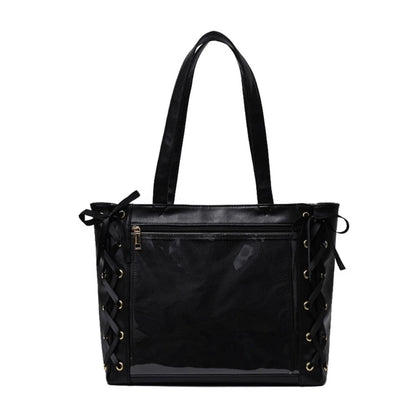 Contemporary Ribbon Handbag Tote Effortlessly Maintain Orderliness in Your Life