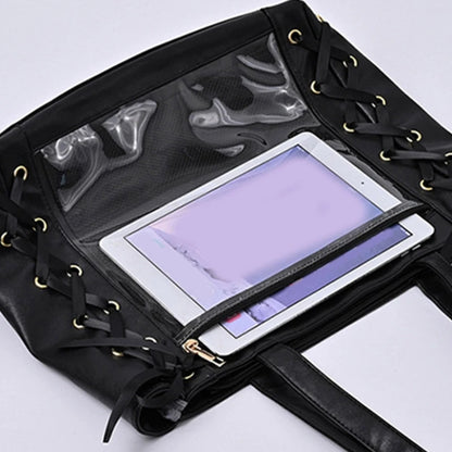 Contemporary Ribbon Handbag Tote Effortlessly Maintain Orderliness in Your Life