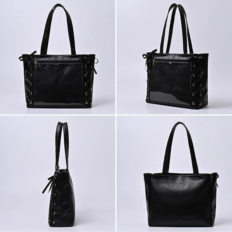 Contemporary Ribbon Handbag Tote Effortlessly Maintain Orderliness in Your Life