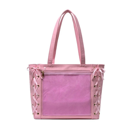 Contemporary Ribbon Handbag Tote Effortlessly Maintain Orderliness in Your Life