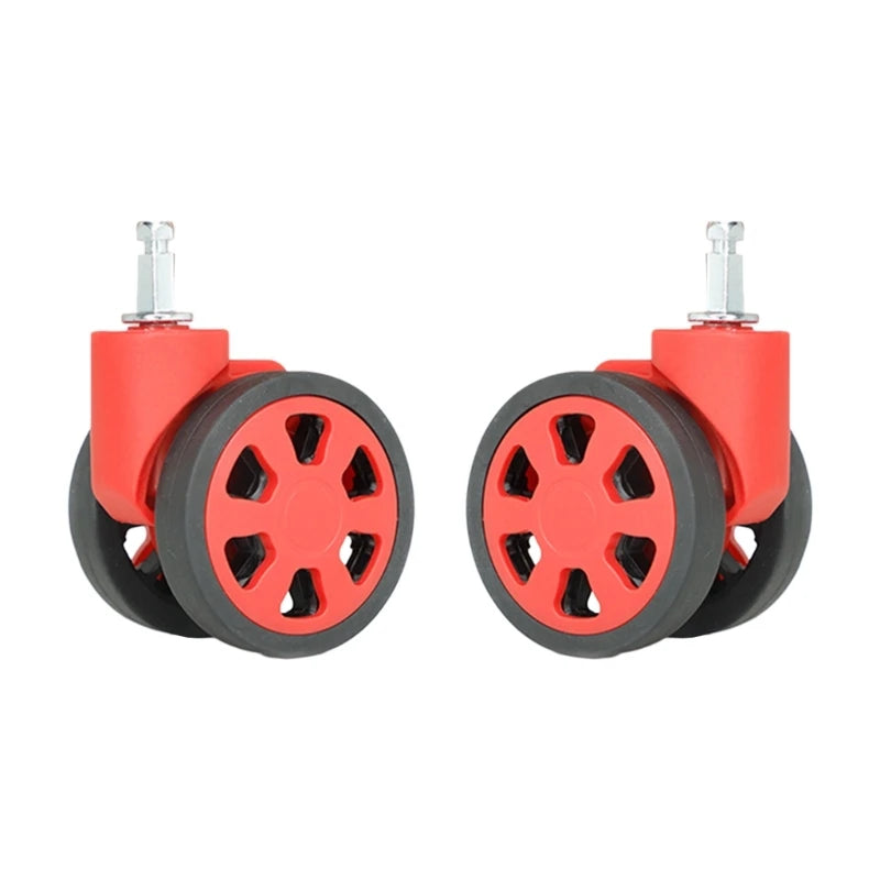 Convenient & Reliable Luggage Wheel 360 Degree Rotating Plastic Wheels Durable