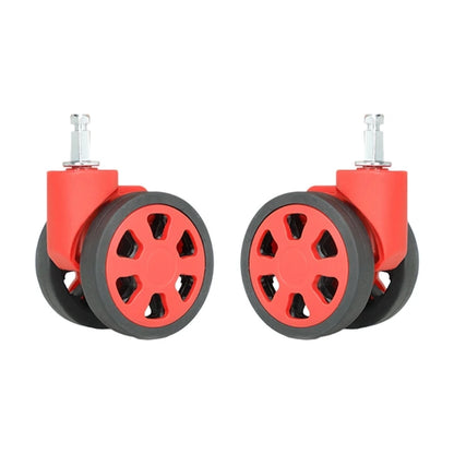 Convenient & Reliable Luggage Wheel 360 Degree Rotating Plastic Wheels Durable