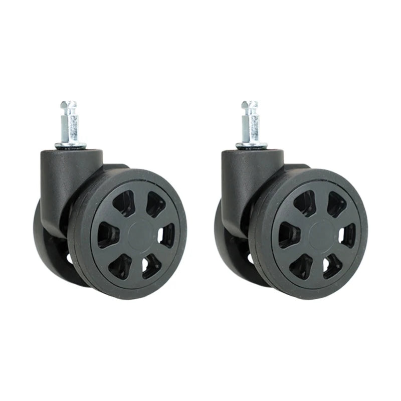 Convenient & Reliable Luggage Wheel 360 Degree Rotating Plastic Wheels Durable