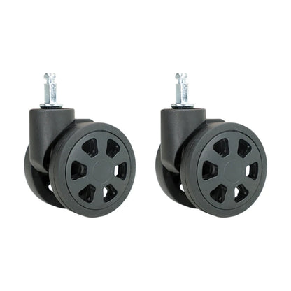 Convenient & Reliable Luggage Wheel 360 Degree Rotating Plastic Wheels Durable