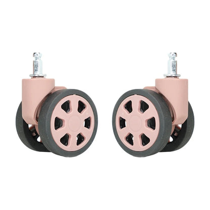 Convenient & Reliable Luggage Wheel 360 Degree Rotating Plastic Wheels Durable