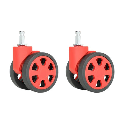 Convenient & Reliable Luggage Wheel 360 Degree Rotating Plastic Wheels Durable