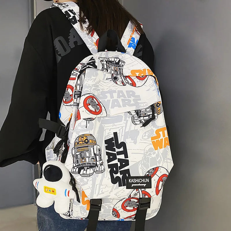 Cool Boy Girl Waterproof Travel Graffiti Book Bag Men Women Fashion Printing Lady College Backpack Female Laptop Male School Bag