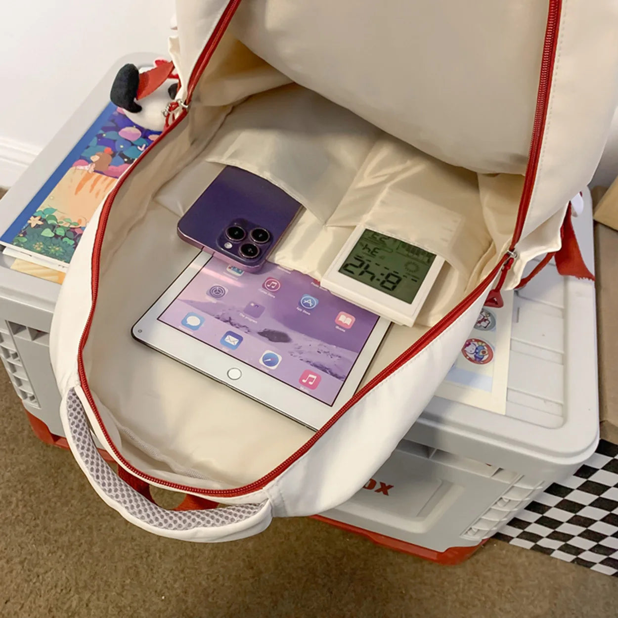 Cool Fashion Female Travel High Capacity Waterproof Book Bag Lady Kawaii Laptop Women College Backpack Girl Nylon School Bag New