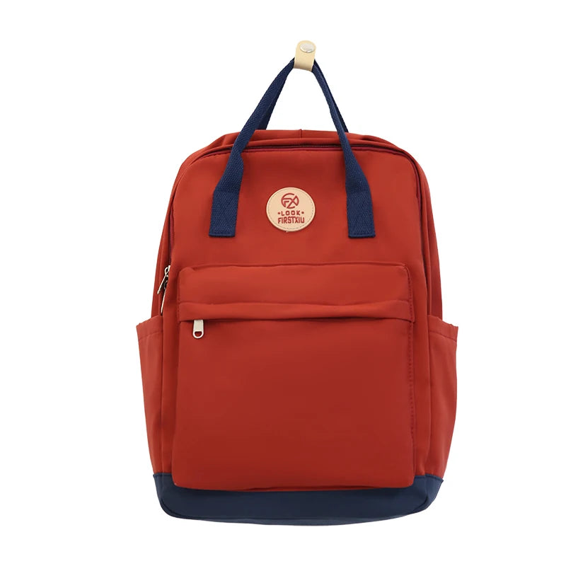Cool Female Cute Green Fashion Ladies College Backpack Girl Travel Kawaii School Bag Women Nylon Laptop Student Book Bags Trendy