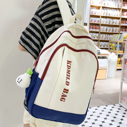 Cool Female Laptop High Capacity College Book Backpack Trendy Women School Bag Kawaii Girl Travel Lady Student Backpacks Fashion
