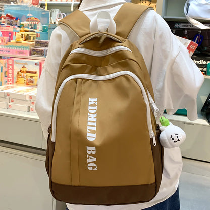 Cool Female Laptop High Capacity College Book Backpack Trendy Women School Bag Kawaii Girl Travel Lady Student Backpacks Fashion