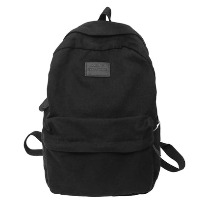 Cool Female Male Canvas White Student Book Bag Girl Boy Travel School Bags Trendy Men Lady Laptop College Women Backpack Fashion