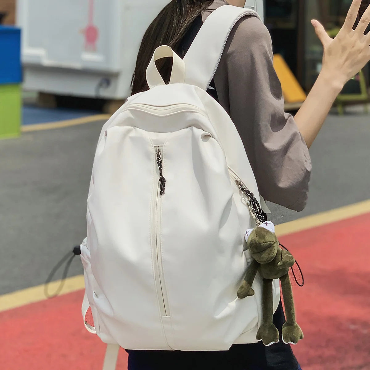 Cool Female Men Travel Waterproof Book Bag New Nylon Lady Laptop Male Women College Backpack Fashion Girl Boy School Bag Student