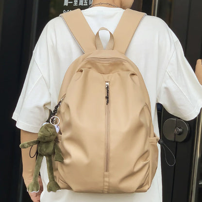 Cool Female Men Travel Waterproof Book Bag New Nylon Lady Laptop Male Women College Backpack Fashion Girl Boy School Bag Student