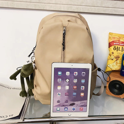 Cool Female Men Travel Waterproof Book Bag New Nylon Lady Laptop Male Women College Backpack Fashion Girl Boy School Bag Student