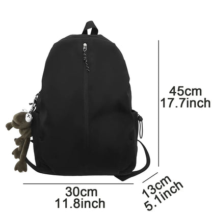 Cool Female Men Travel Waterproof Book Bag New Nylon Lady Laptop Male Women College Backpack Fashion Girl Boy School Bag Student