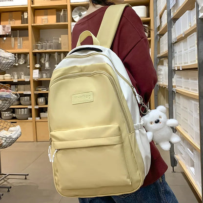 Cool Girl Travel Book Cute Ladies Waterproof Kawaii College Backpack Women Leisure School Bag Fashion Laptop Student Female Bags