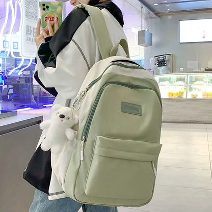Cool Girl Travel Book Cute Ladies Waterproof Kawaii College Backpack Women Leisure School Bag Fashion Laptop Student Female Bags