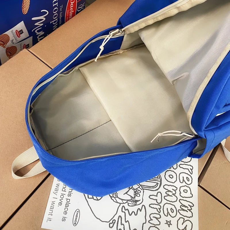 Cool Girl Travel School Bag Lady Trendy Nylon Student Backpack Cute Women College Backpack Fashion Female Laptop Kawaii Book Bag