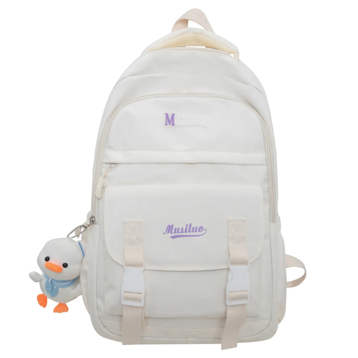 Cool High Capacity Laptop Women Student Book Bag Lady Kawaii Fashion Nylon College Backpack Girl School Bag Female Travel Trendy